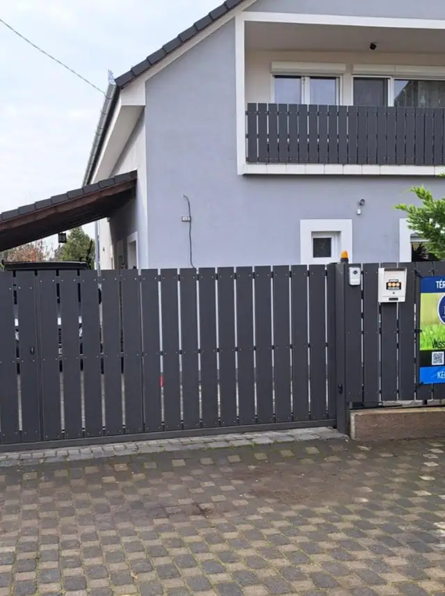 WPC burkolás és kerítés – korábbi munkánk 2